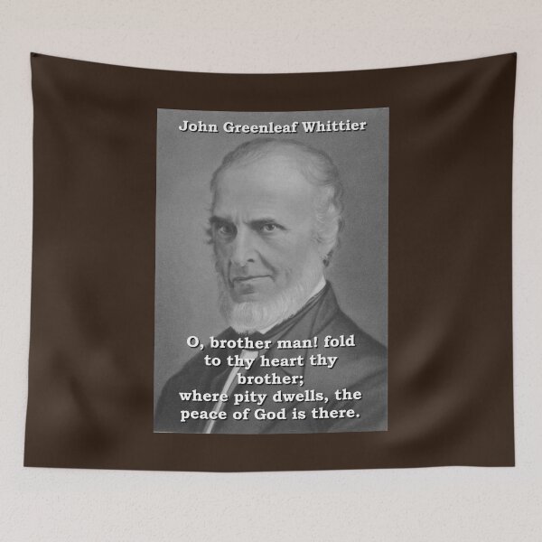 Item preview, O Brother Man - John Greenleaf Whittier designed and sold by CrankyOldDude.