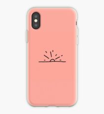 Minimalist Sun Design iPhone Case