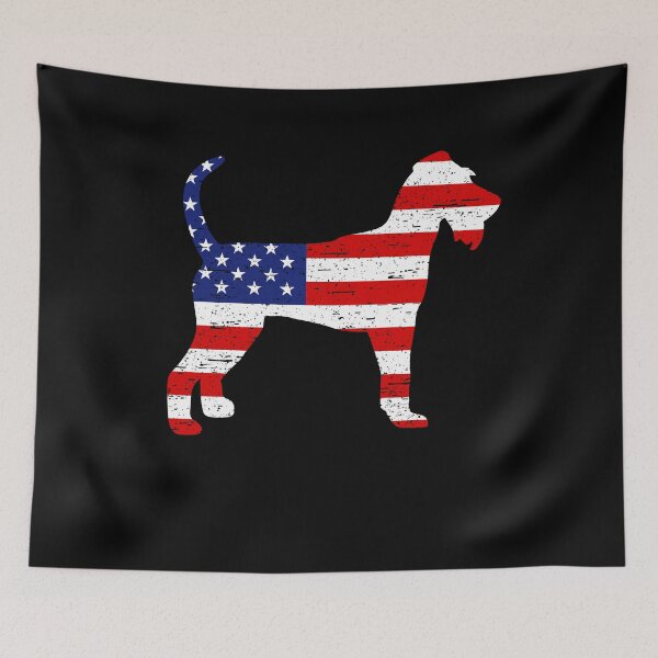 Item preview, Irish Terrier 4th of July American Flag  designed and sold by rafaeltto.