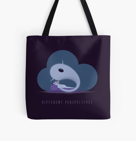 Different Perspectives All Over Print Tote Bag