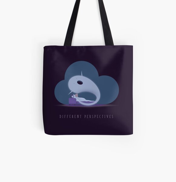 Different Perspectives All Over Print Tote Bag