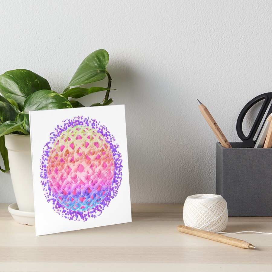 Item preview, Art Board Print designed and sold by mrthink.