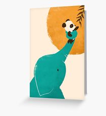 Panda's Little Helper Greeting Card