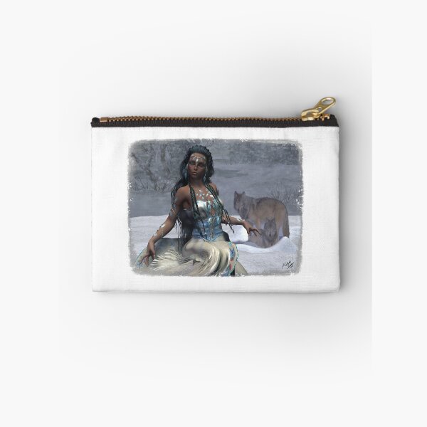 Item preview, Native American Fantasy 1: Winter Wolf designed and sold by MichelleIacona.