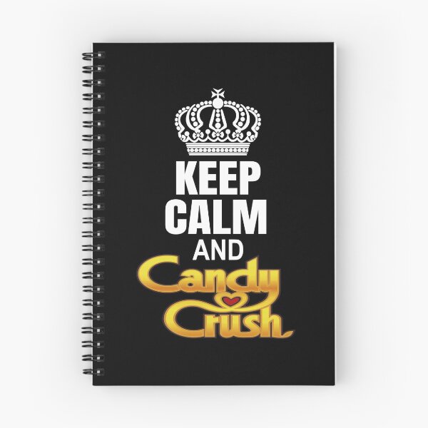 Item preview, Keep Calm and Candy Crush | Dark Apparel designed and sold by PureCreations.