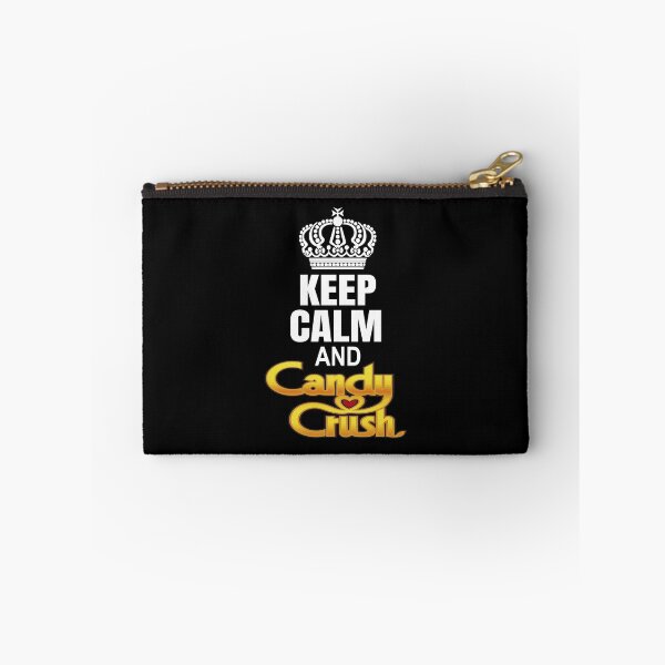 Item preview, Keep Calm and Candy Crush | Dark Apparel designed and sold by PureCreations.