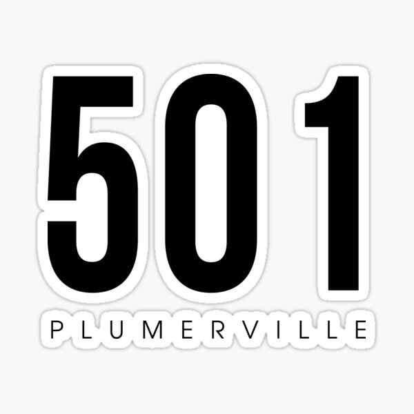 plumerville-ar-501-area-code-sticker-by-cartocreative-redbubble