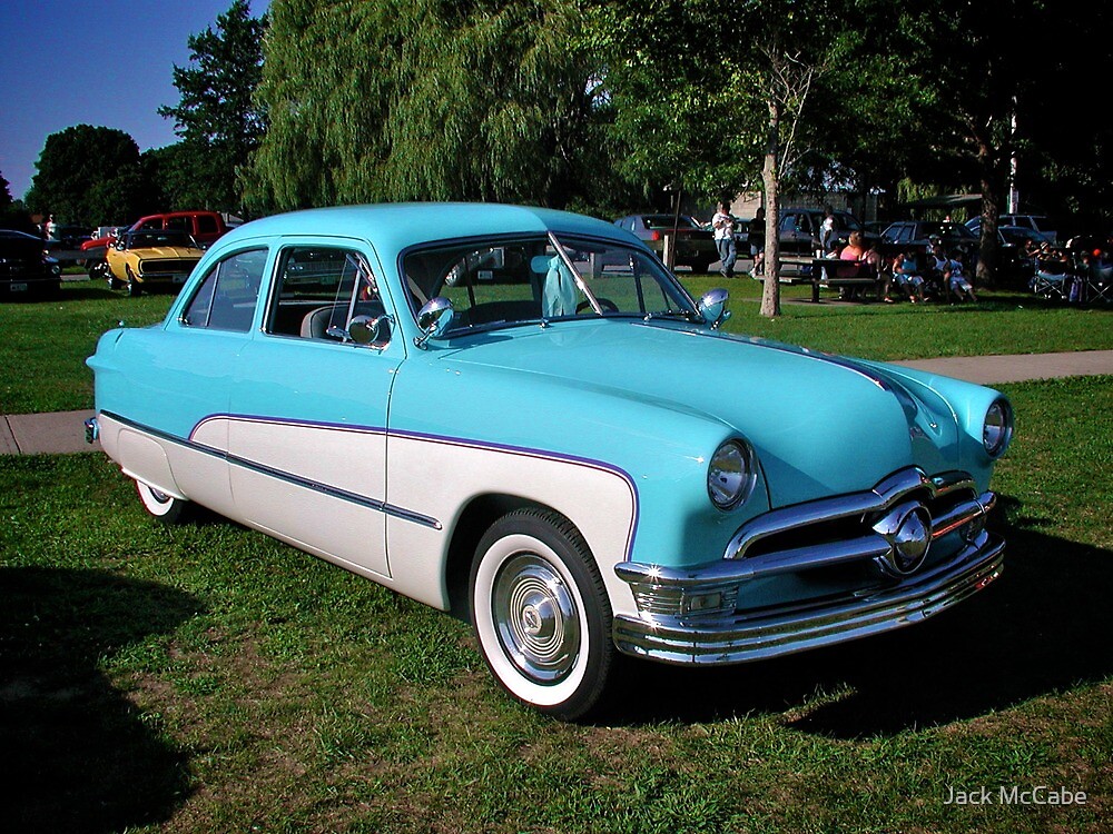 "1950 Ford Coupe Custom Oakland Beach Warwick, RI" by Jack McCabe