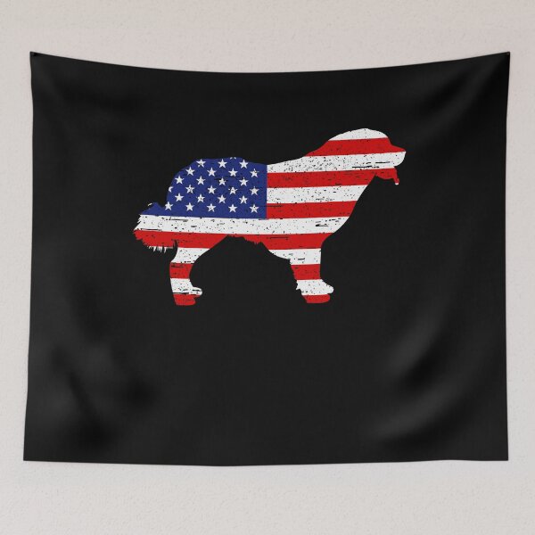 Item preview, Leonberger 4th of July American Flag  designed and sold by rafaeltto.