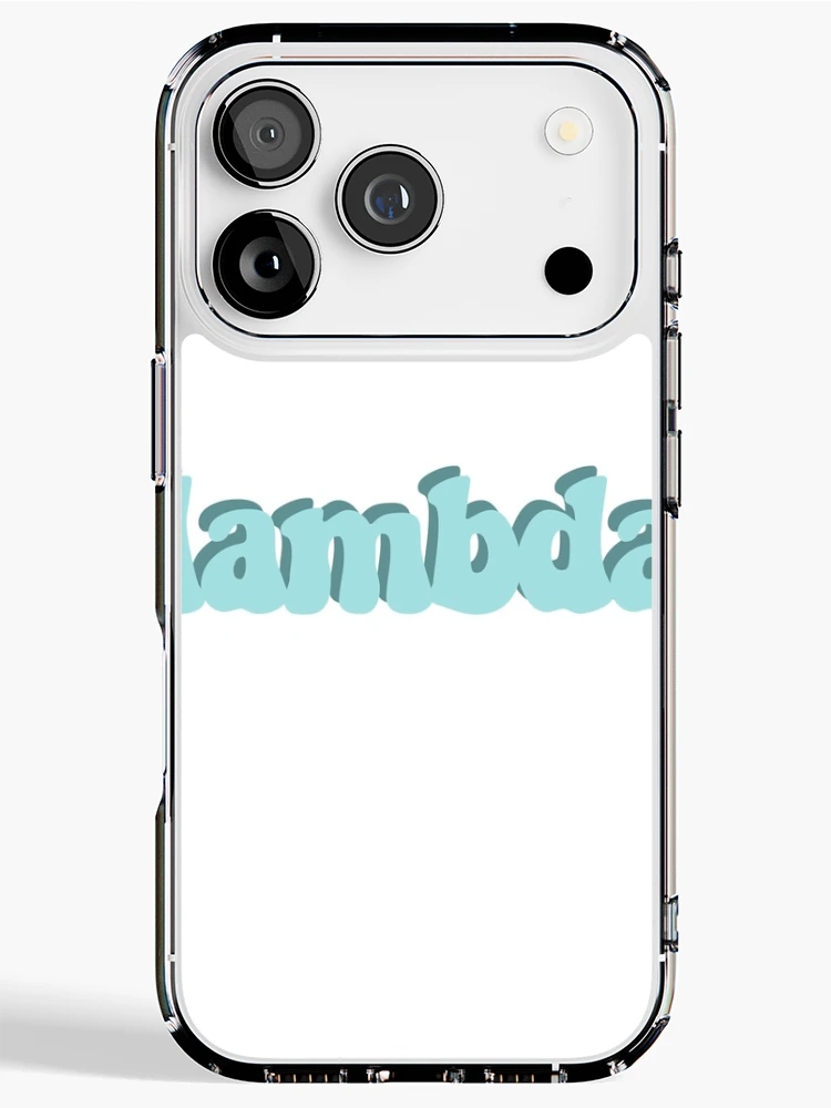 Thumbnail 1 of 5, iPhone Case, lambda designed and sold by rpgraphics.
