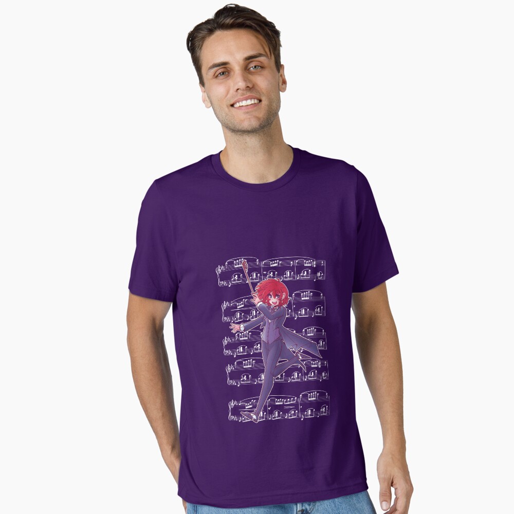 Vista previa del artículo con la obra «Camiseta esencial», diseñado y vendido por DaPandaBanda.