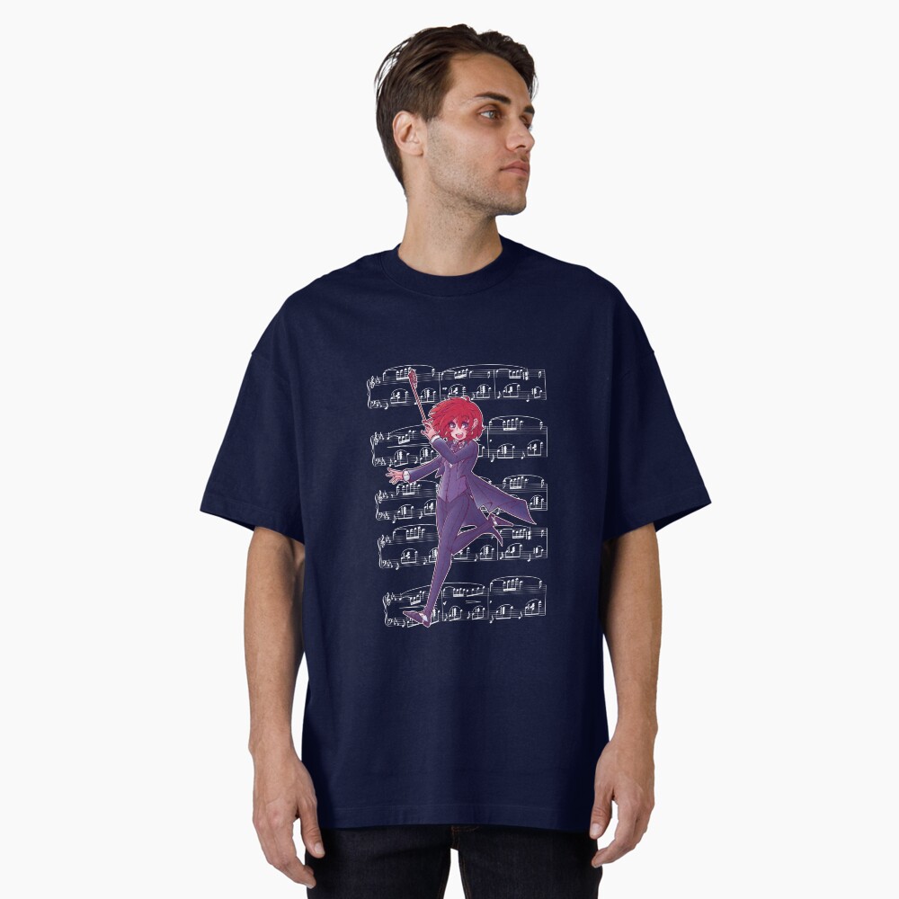 Vista previa del artículo con la obra «Camiseta oversize», diseñado y vendido por DaPandaBanda.