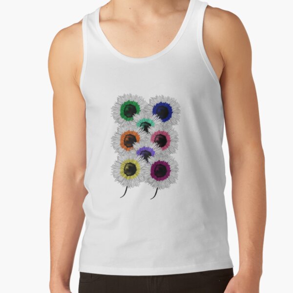 Aster Flowers Tank Top