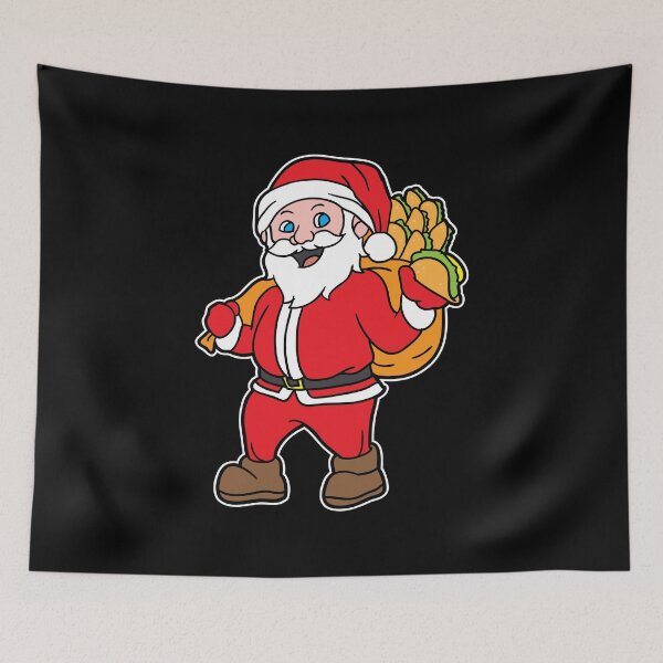 Item preview, Santa Taco Bag Christmas Xmas Holiday Gift designed and sold by haselshirt.