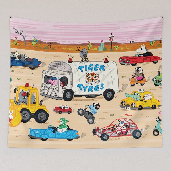 Item preview, Desert Drive designed and sold by Oliver Lake.