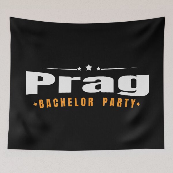 Item preview, Bachelor Party Shirt Prag Pre Wedding Celebration Tee designed and sold by haselshirt.