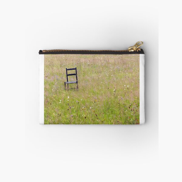 Item preview, Chaise dans champ de fleurs designed and sold by Sylvie Villeneuve.