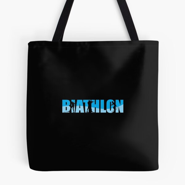 Item preview, Biathlon Skiing Riffle Shooting Race Holiday Gift designed and sold by haselshirt.