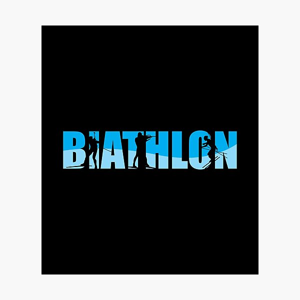 Item preview, Biathlon Skiing Riffle Shooting Race Holiday Gift designed and sold by haselshirt.