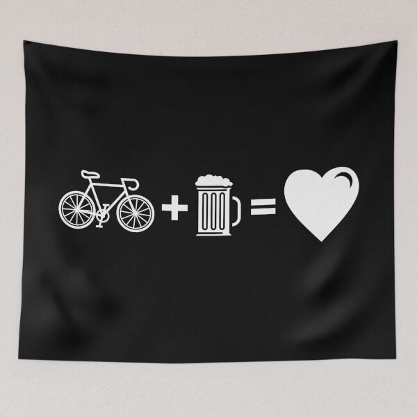 Item preview, Cycling Beer Mug of Beer Is Love Athlete Gift Idea designed and sold by haselshirt.