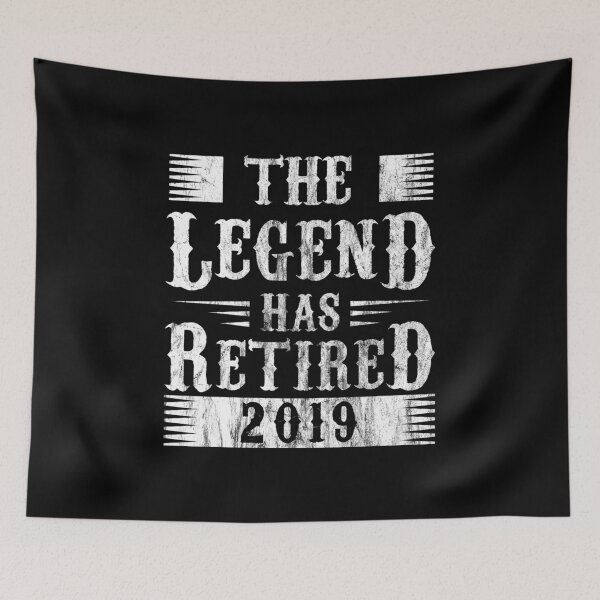 Item preview, Legend Has Retired 2019 Retirement Gift Idea designed and sold by haselshirt.