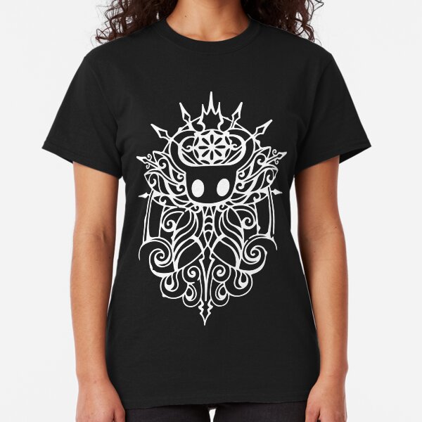 Caballero Hueco Tribal Blanco Camiseta clásica