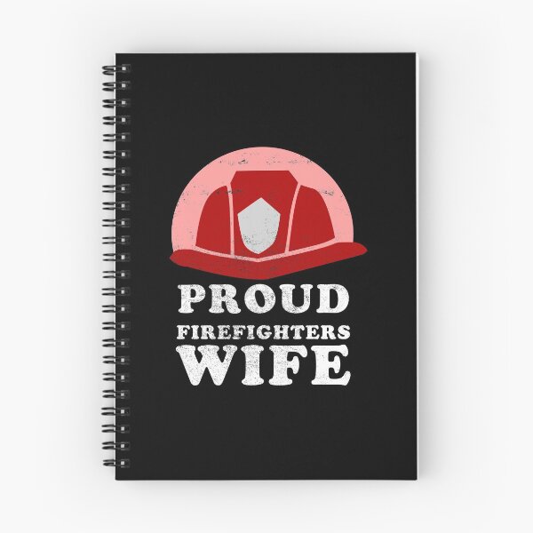 Item preview, Firefighter's Wife Proud Firemen Gift  designed and sold by haselshirt.