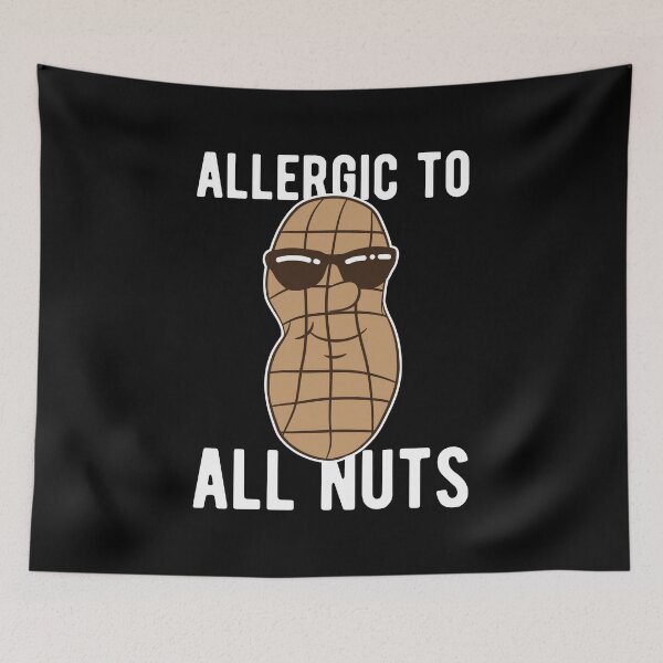 Item preview, Nuts Allergy Nut Free Zone Birthday Gift designed and sold by haselshirt.