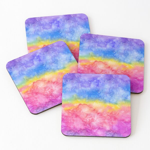 Item preview, Copy of Watercolor rainbow psychedelic pattern designed and sold by Art of Sun.