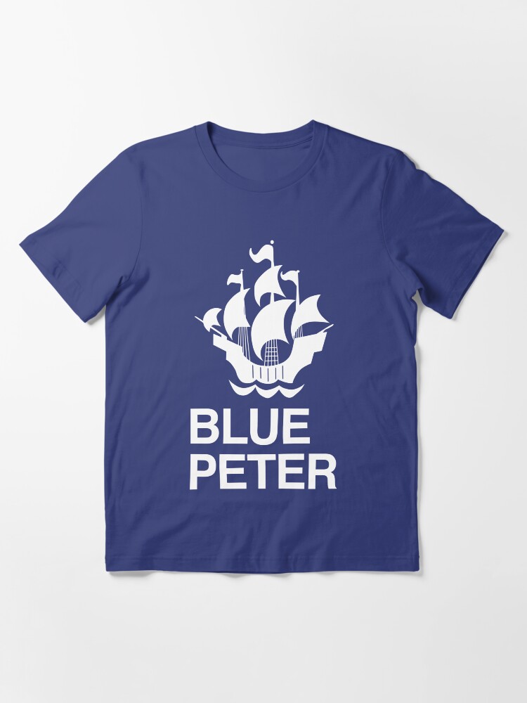 Alternate view of NDVH Blue Peter text 3 Essential T-Shirt