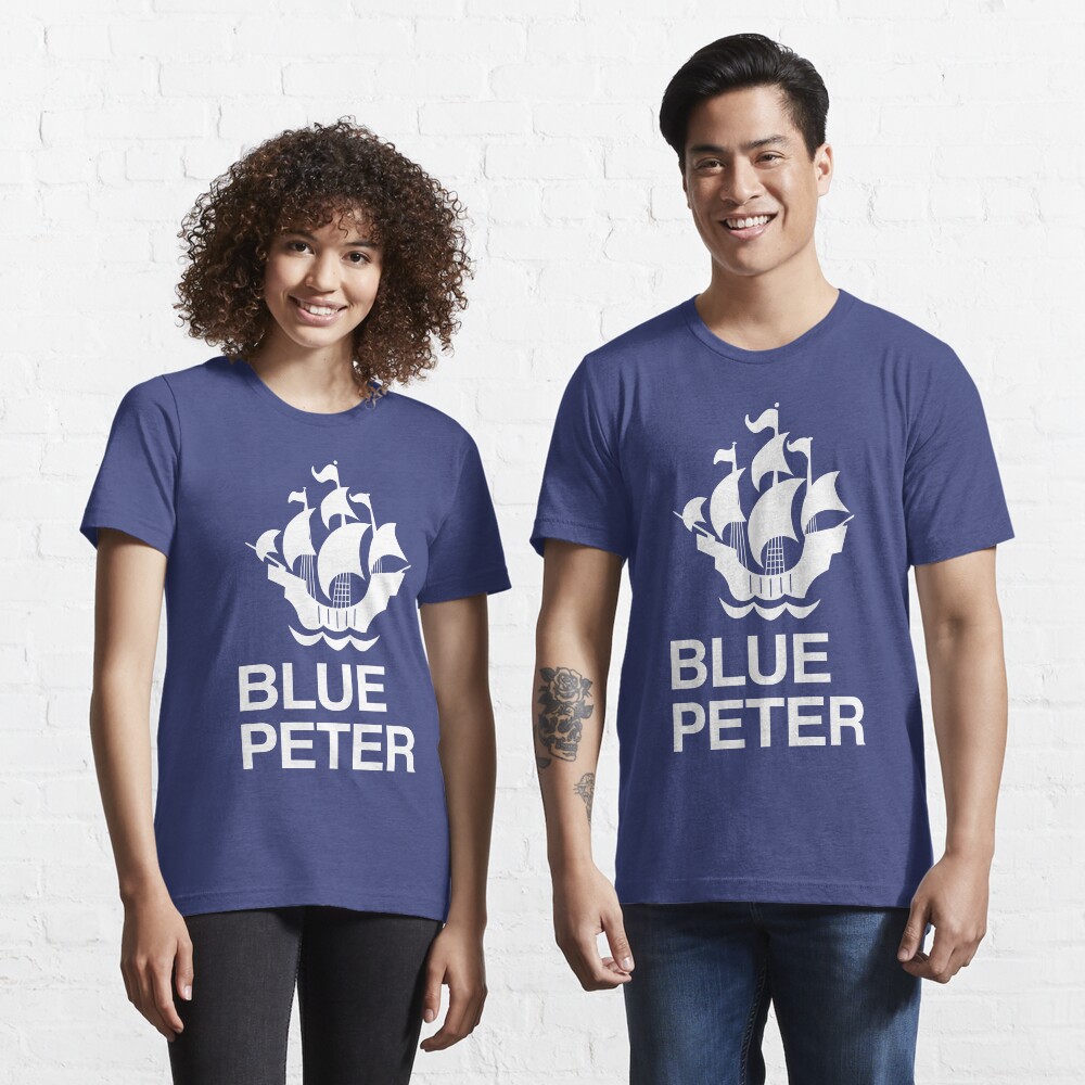 NDVH Blue Peter text 3 Essential T-Shirt