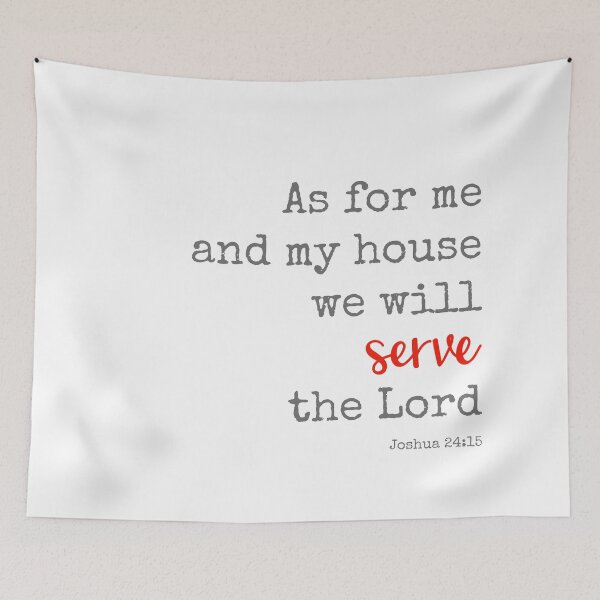 Item preview, As for me and my house we will serve the Lord designed and sold by indicap.
