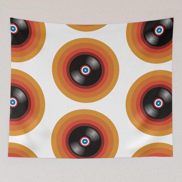 Item preview, Vinyl Record Collector Psychedelic Vintage 60s 70s 80s designed and sold by Maljonic.