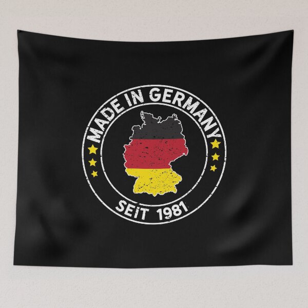 Item preview, Made In Germany Since 1981 Birthday Gift Idea designed and sold by haselshirt.