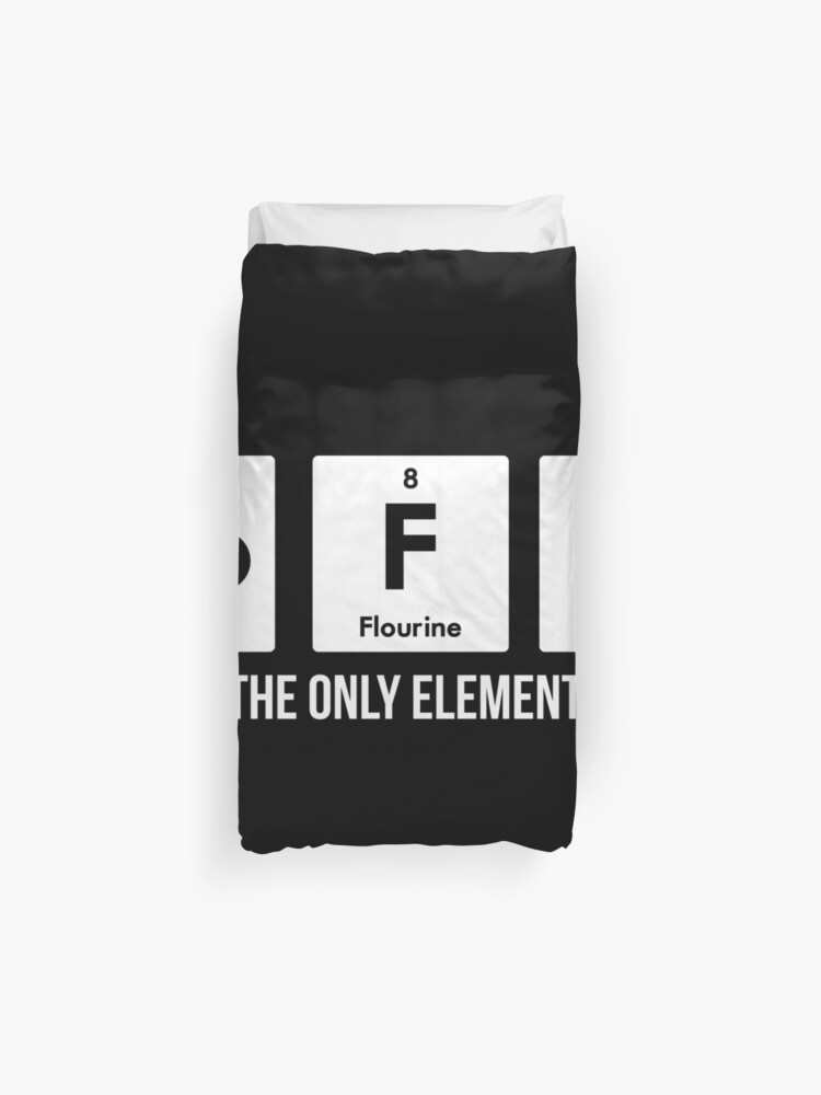 Chemistry Periodic Table Chemistry Coffee Elements Gift Duvet