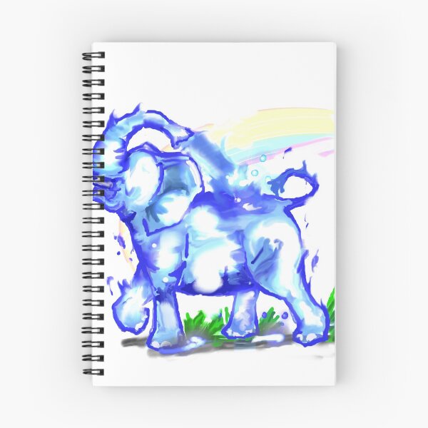 Item preview, Into Infinity, an Aquatic Elephant. designed and sold by TeShura Studios.