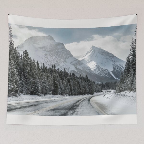 Item preview, Winter on the ice fields parkway designed and sold by JesseShawPhotos.