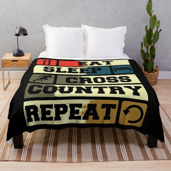 Item preview, Eat Sleep Cross Country Repeat designed and sold by MagicSD Designs.