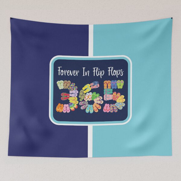 Item preview, Forever In Flip Flops 365 designed and sold by NoBonesLife.