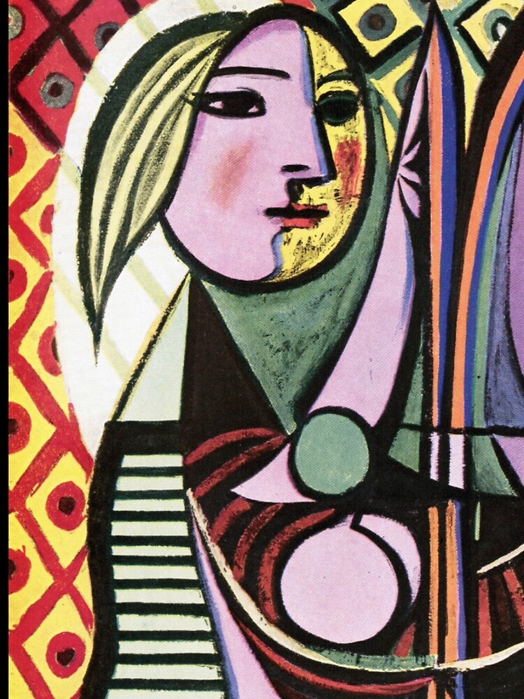 Pablo Picasso Girl before a Mirror 1932 Artwork Reproduction, Tshirts, Prints, Poster, Bags, Men, Women, Kids by clothorama