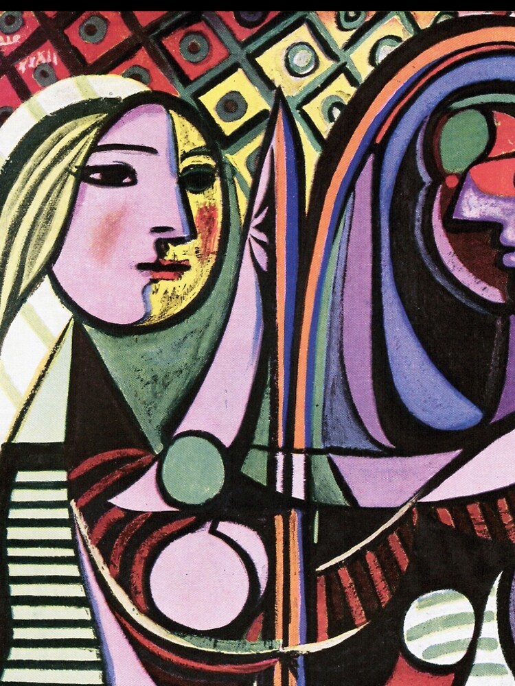 Pablo Picasso Girl before a Mirror 1932 Artwork Reproduction, Tshirts, Prints, Poster, Bags, Men, Women, Kids by clothorama