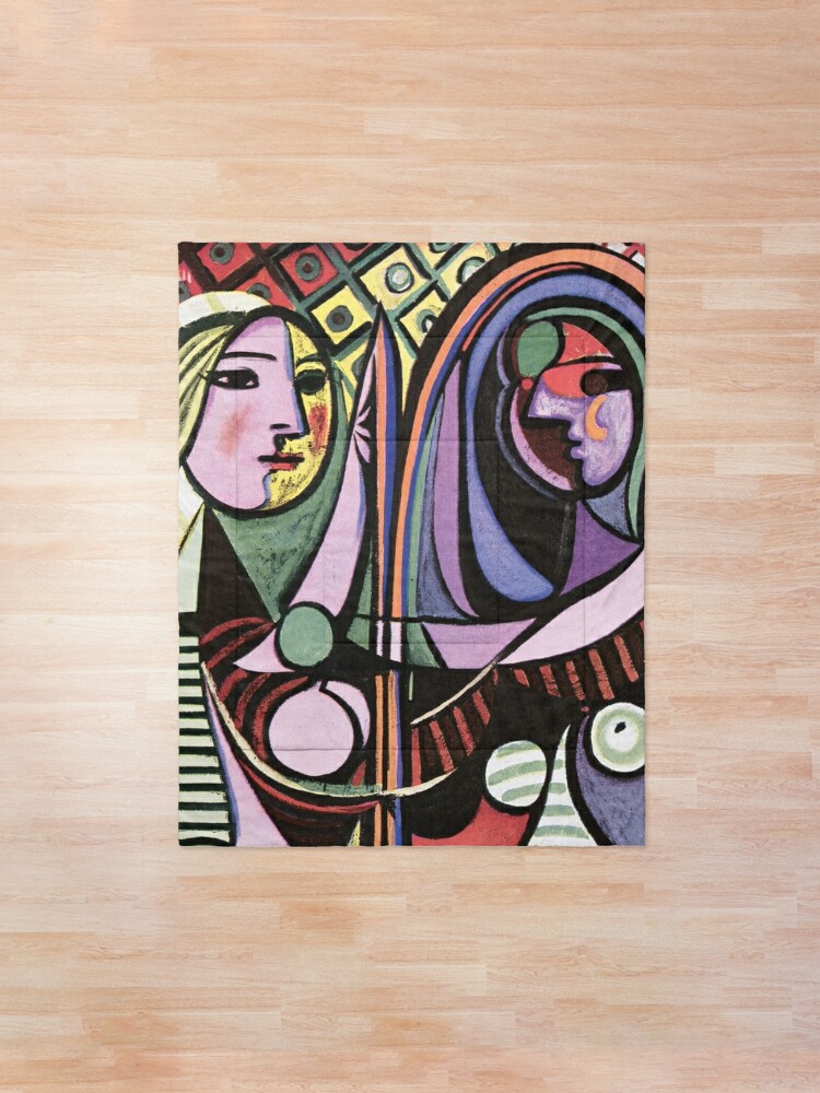 Pablo Picasso Girl Before A Mirror 1932 Artwork Reproduction Tshirts Prints Poster Bags Men Women Kids Comforter By Clothorama Redbubble