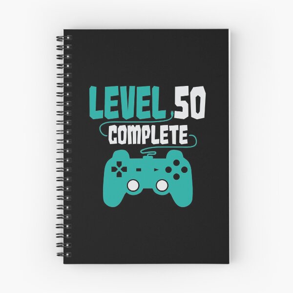 Item preview, Gamer Shirt Level 50 Complete Gaming Birthday Gift Tee designed and sold by haselshirt.