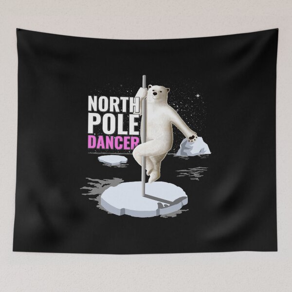 Item preview, North Pole Dancing Bear Dancer Fitness Gift Idea designed and sold by haselshirt.