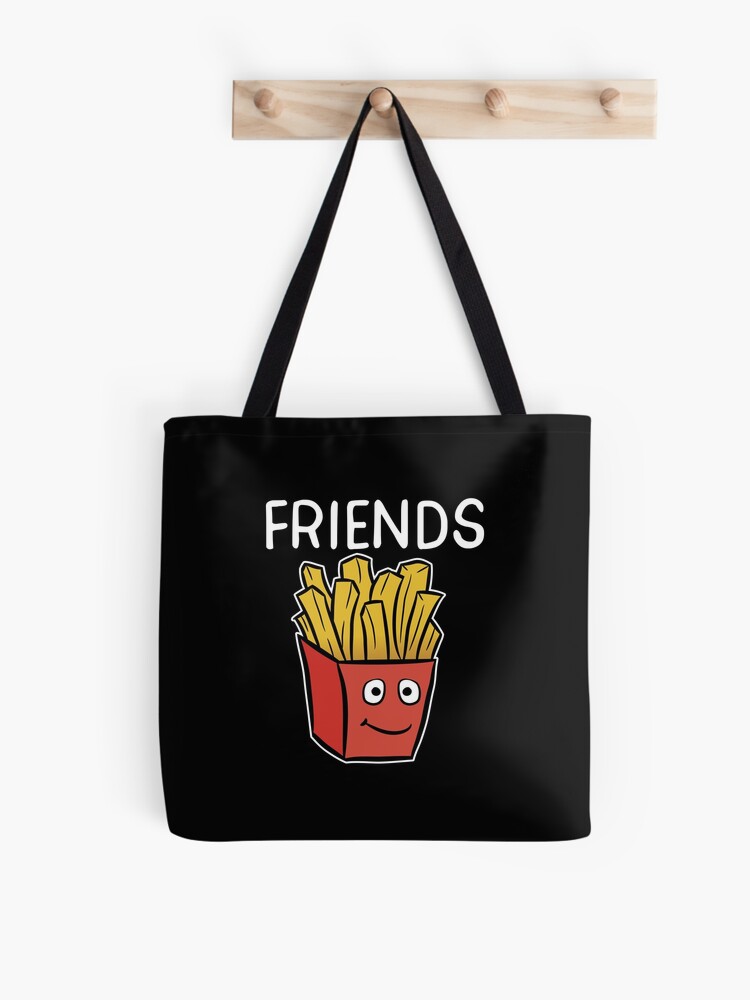 Best Friends of Three Best Friends Forever Fries Gift Zip Pouch by