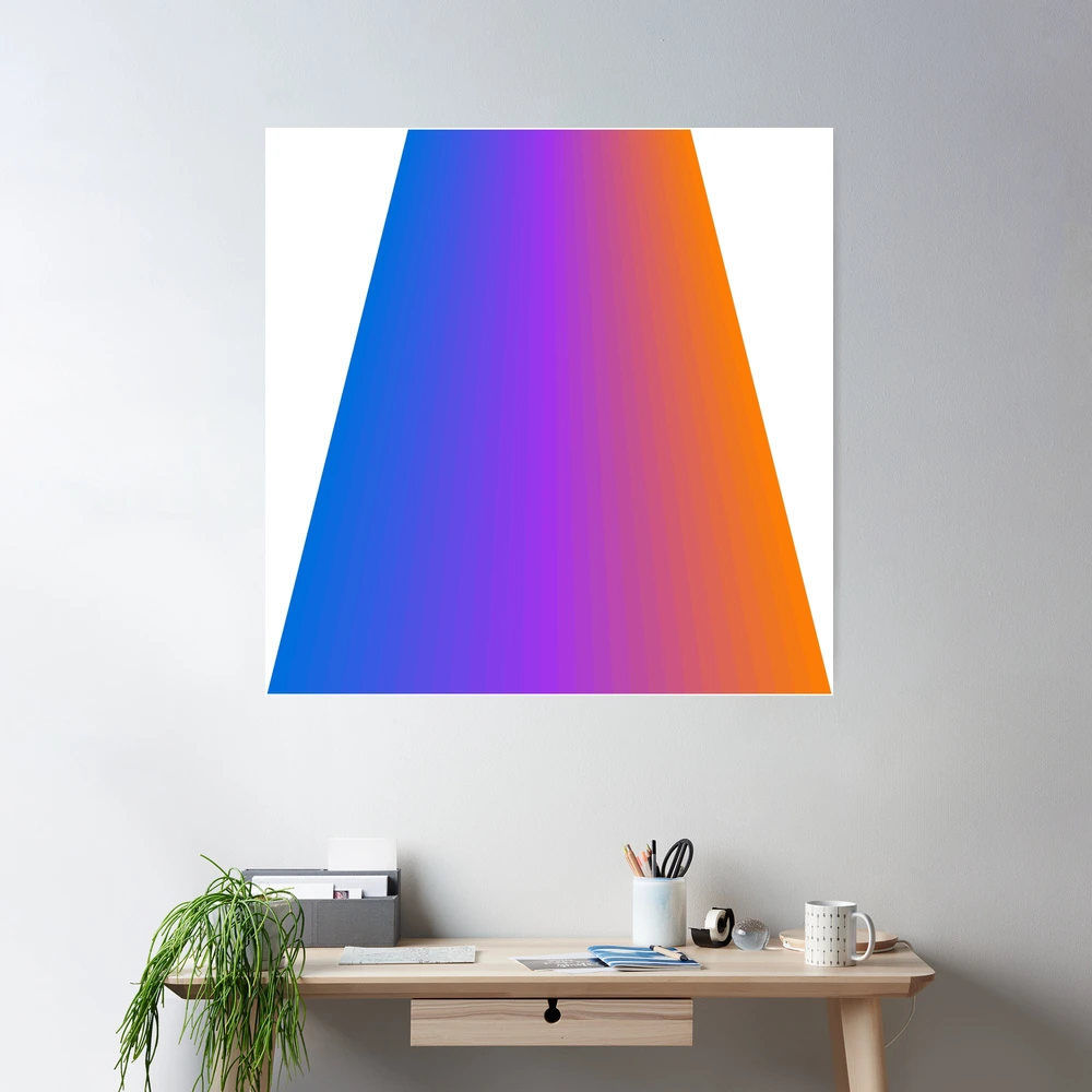 Multicolred Rainbow Trapezium