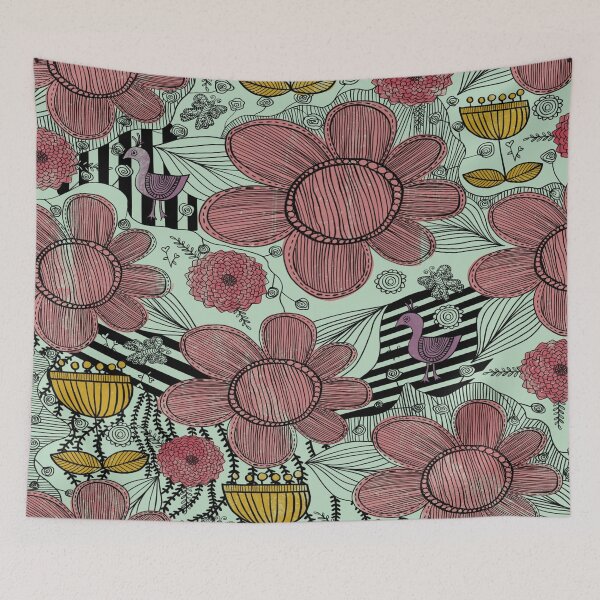 Item preview, Whimsical Floral Folk Art Design  designed and sold by Grimdol Fair.