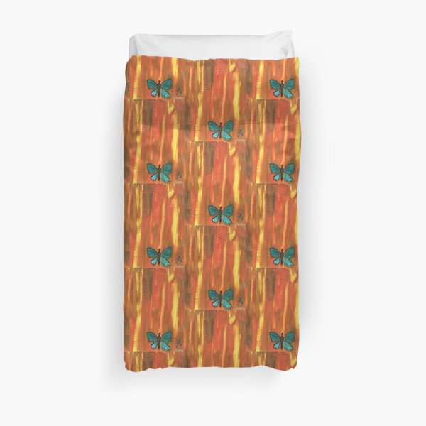 Sassy Sandra with Butterfly Duvet Cover