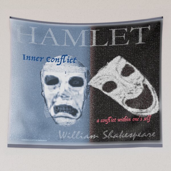 Item preview, Hamlet: Inner Conflict designed and sold by KayeDreamsART.