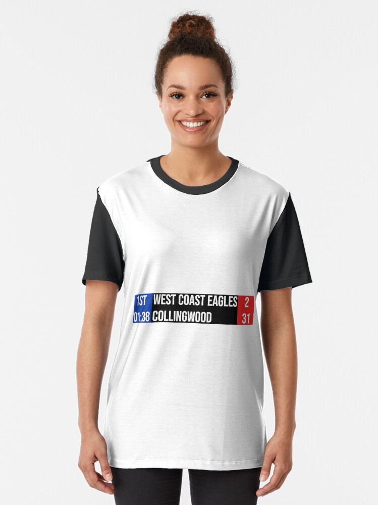 collingwood t shirt best and less